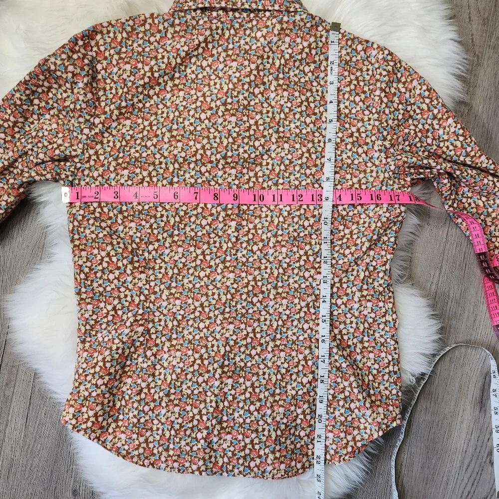 Boden Multicolor Floral Button Down Shirt - Picture 12 of 12